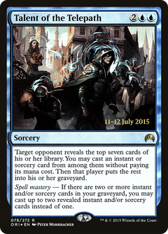Talent of the Telepath [Magic Origins Prerelease Promos]-1