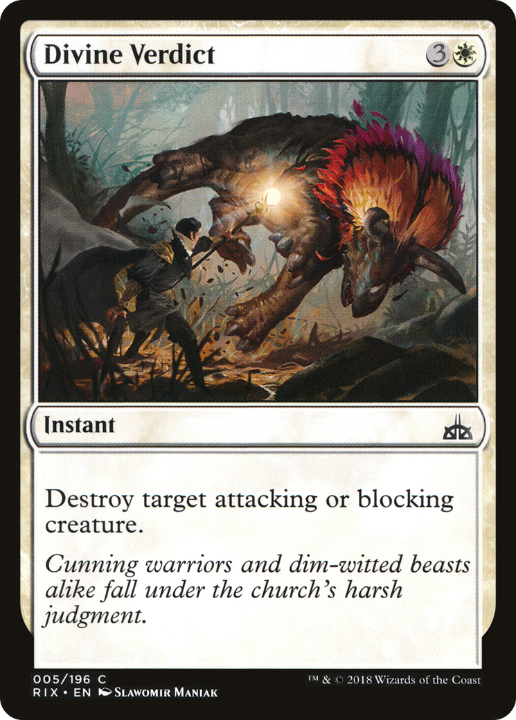 Divine Verdict [Rivals of Ixalan]-1
