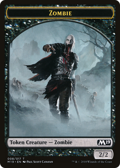 Zombie Token (M19-008) - Core Set 2019 Tokens-1