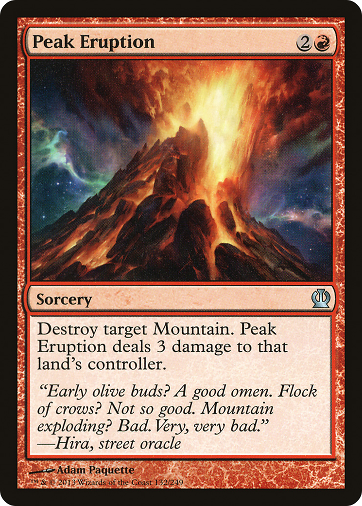 Peak Eruption [Theros]-1