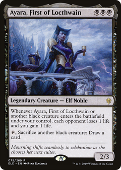 Ayara, First of Locthwain [Throne of Eldraine]-1