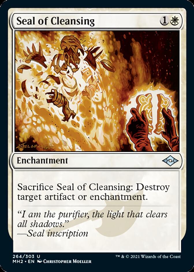 Seal of Cleansing (Foil Etched) [Modern Horizons 2]-1