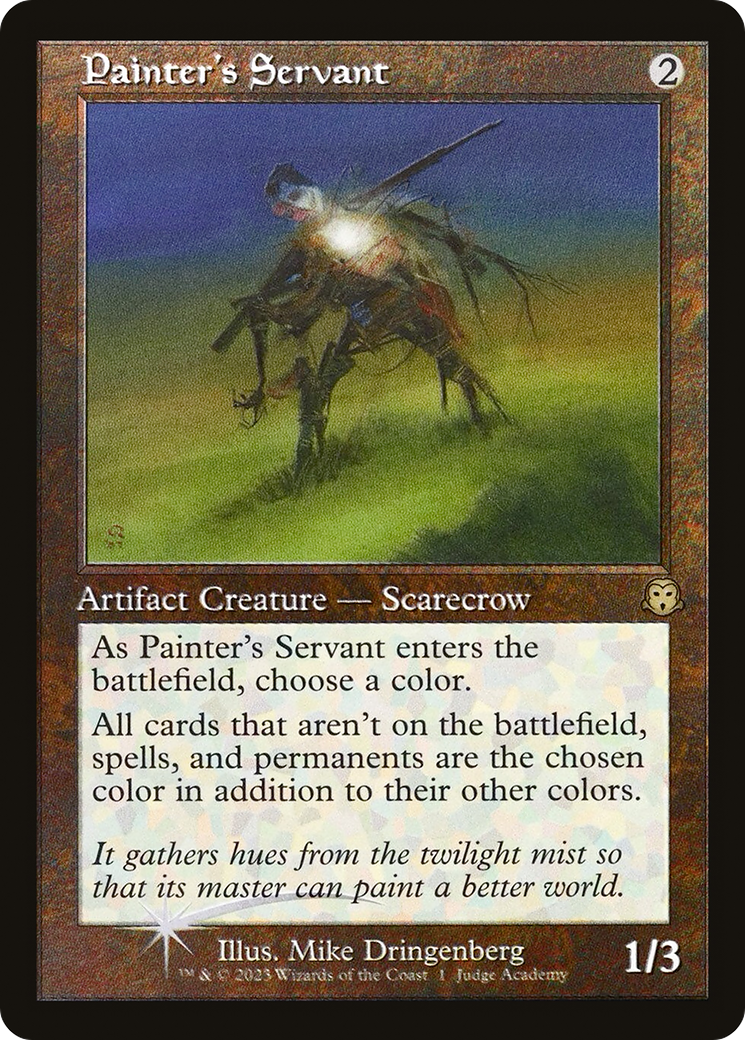 Painter's Servant (Retro) [Judge Gift Cards 2023]-1