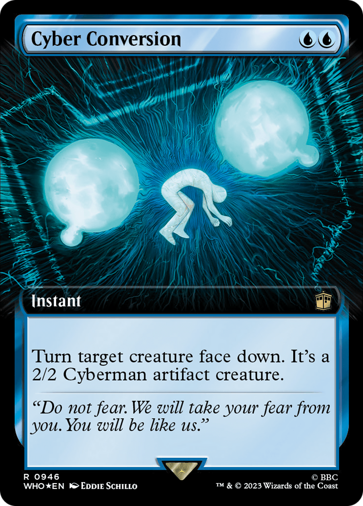 Cyber Conversion (Extended Art) (Surge Foil) [Doctor Who]-1