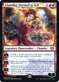 Chandra, Dressed to Kill [Innistrad: Crimson Vow Prerelease Promos]-1