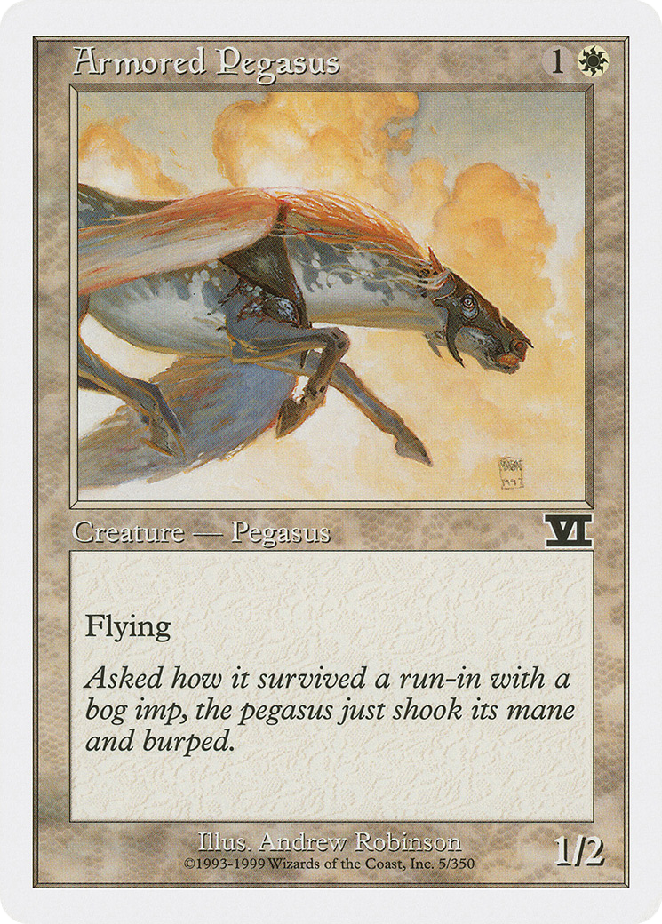 Armored Pegasus [Classic Sixth Edition]-1