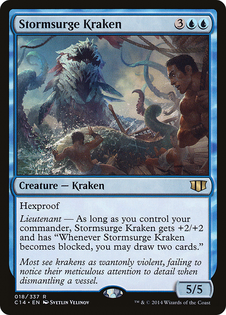 Stormsurge Kraken [Commander 2014]-1