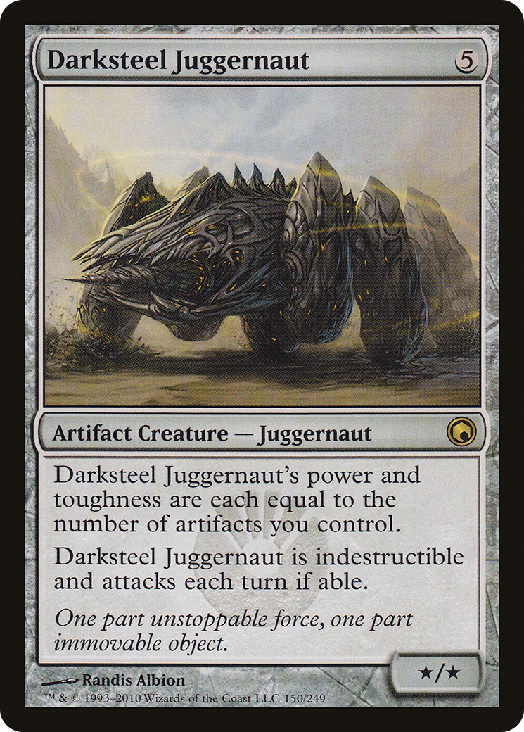 Darksteel Juggernaut [Scars of Mirrodin]-1