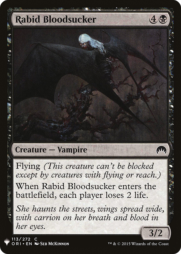 Rabid Bloodsucker [Mystery Booster]-1
