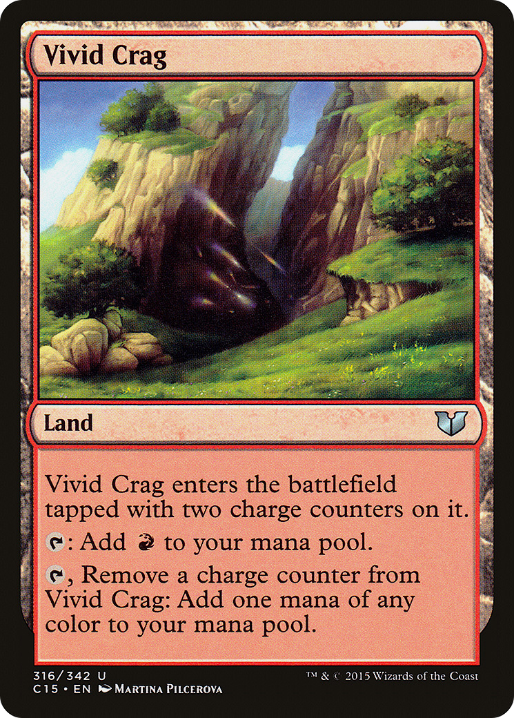 Vivid Crag (C15-316) - Commander 2015-1