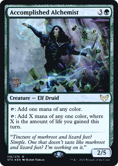 Accomplished Alchemist [Strixhaven: School of Mages Prerelease Promos]-1