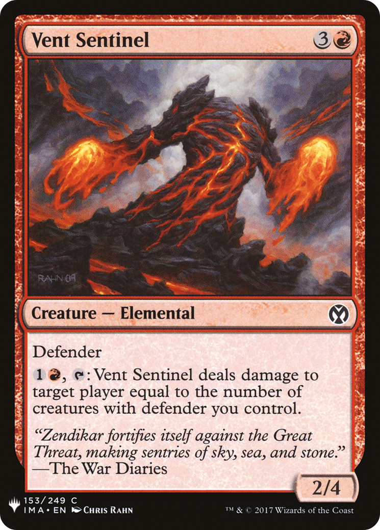 Vent Sentinel (LIST-IMA-153) - The List-1