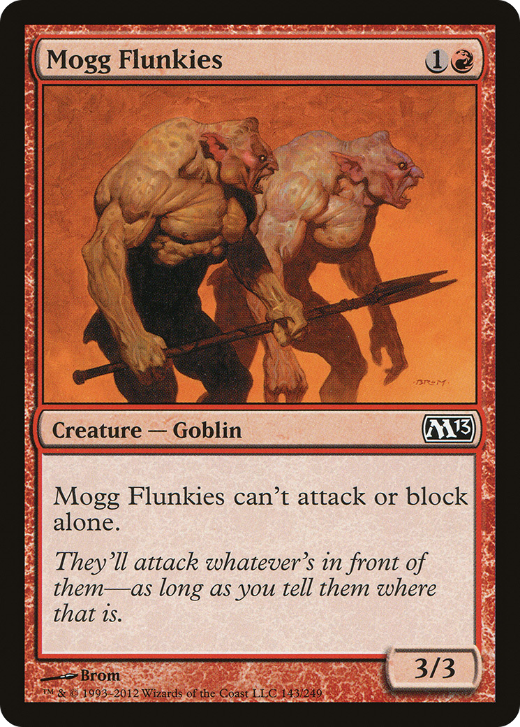 Mogg Flunkies [Magic 2013]-1