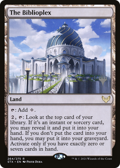 The Biblioplex (Promo Pack) [Strixhaven: School of Mages Promos]-1