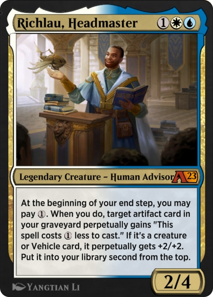 Richlau, Headmaster (YBRO-023) - Alchemy: The Brothers' War-1
