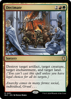 Decimate [Bloomburrow Commander]-1