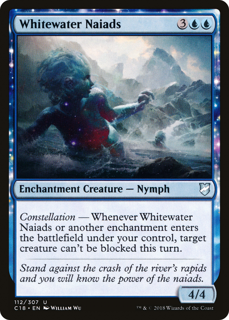 Whitewater Naiads (C18-112) - Commander 2018: (enchantment)-1