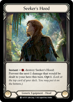 Seeker's Hood [OUT175] (Outsiders)  Rainbow Foil-2