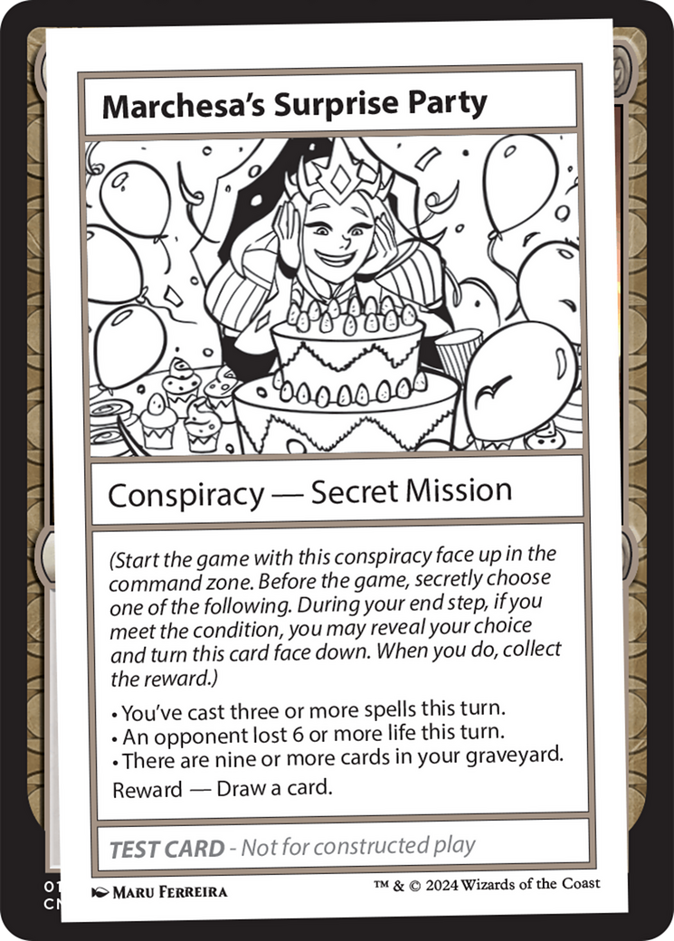 Marchesa's Surprise Party [Mystery Booster 2 Playtest Cards]-1