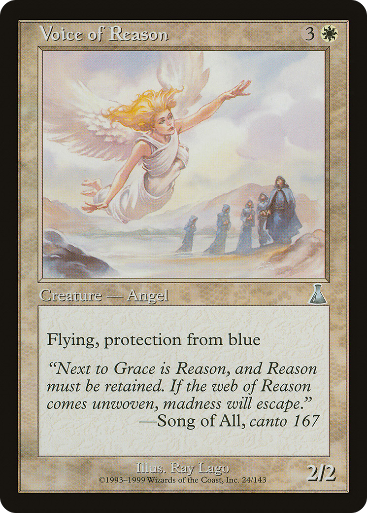 Voice of Reason (UDS-024) - Urza's Destiny-1