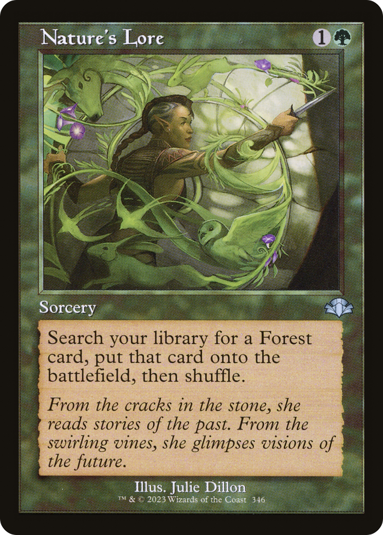 Nature's Lore (Retro) [Dominaria Remastered]-1
