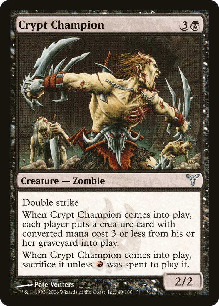 Crypt Champion [Dissension]-1