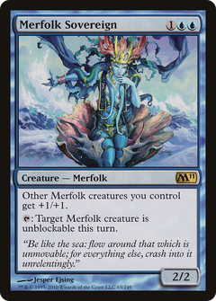 Merfolk Sovereign [Magic 2011]-1