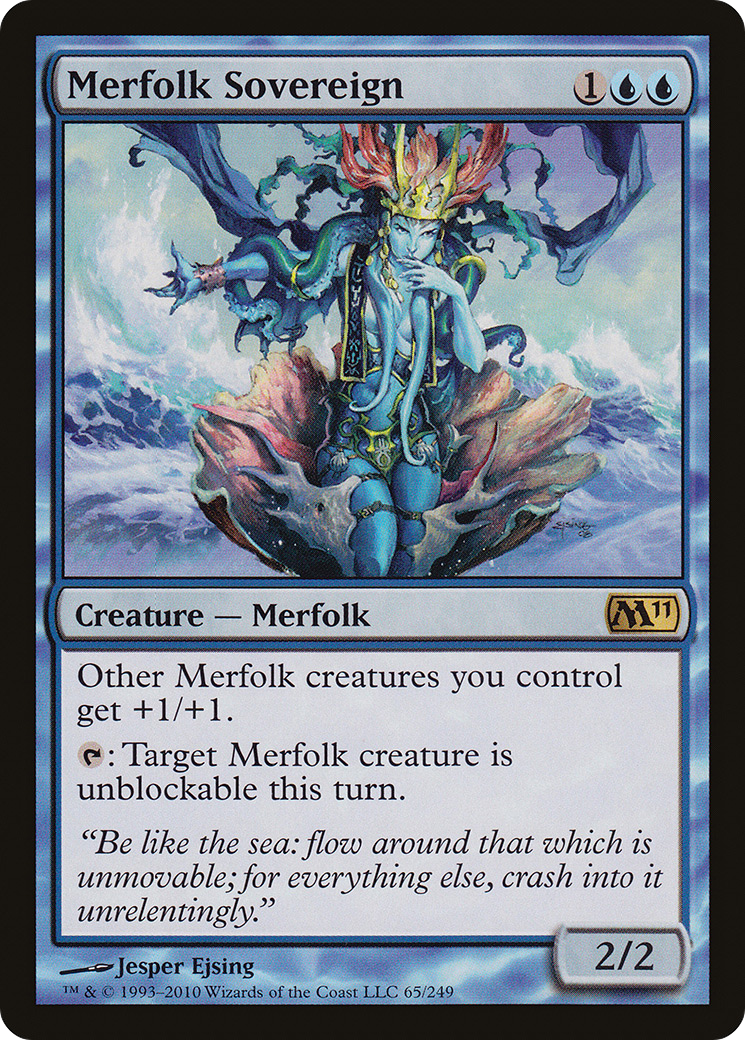 Merfolk Sovereign [Magic 2011]-1