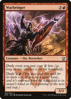 Warbringer (DTK-168) - Dragons of Tarkir-1