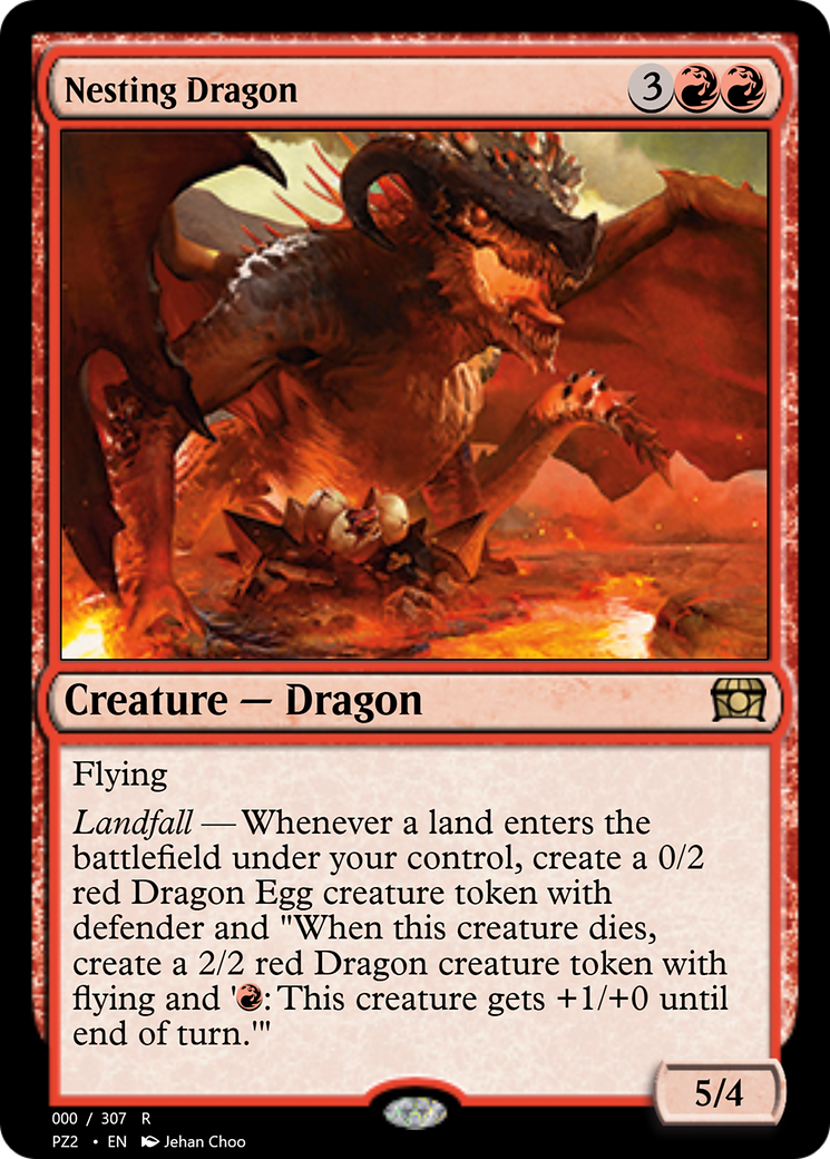 Nesting Dragon (PZ2-70649) - Treasure Chest-1