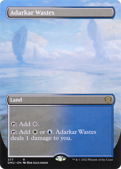 Adarkar Wastes (Borderless Alternate Art) [Dominaria United]-1
