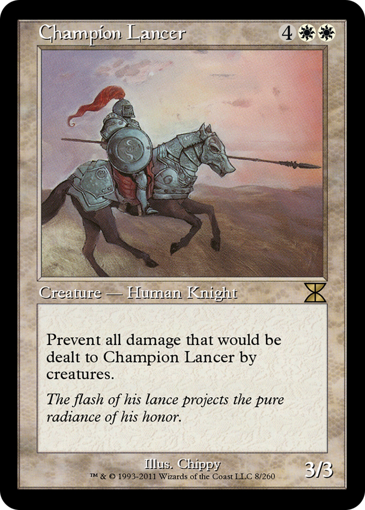 Champion Lancer (ME4-008) - Masters Edition IV Foil-1