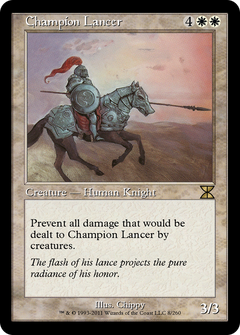 Champion Lancer (ME4-008) - Masters Edition IV Foil-1