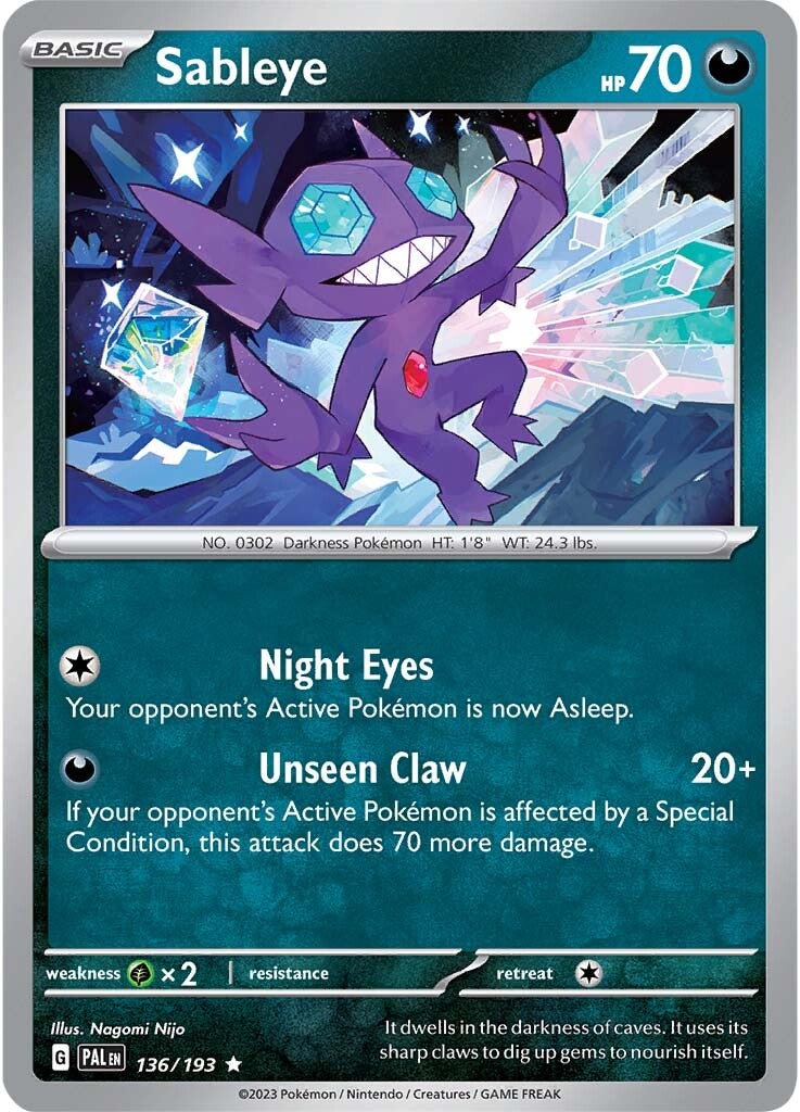 Sableye (136/193) [Scarlet & Violet: Paldea Evolved]-1