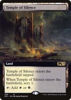 Temple of Silence (Extended Art) [Core Set 2021]-1