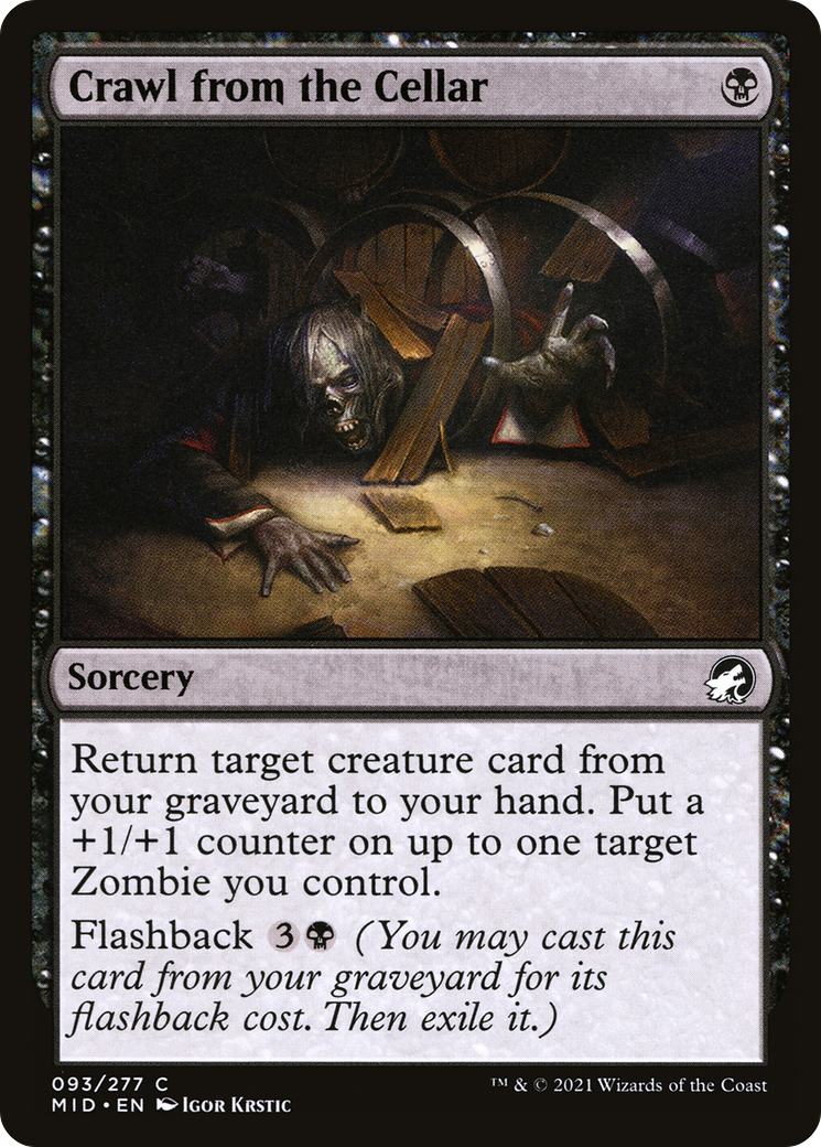 Crawl from the Cellar [Innistrad: Midnight Hunt]-1