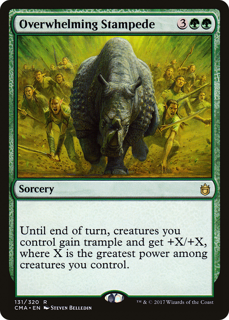 Overwhelming Stampede [Commander Anthology]-1
