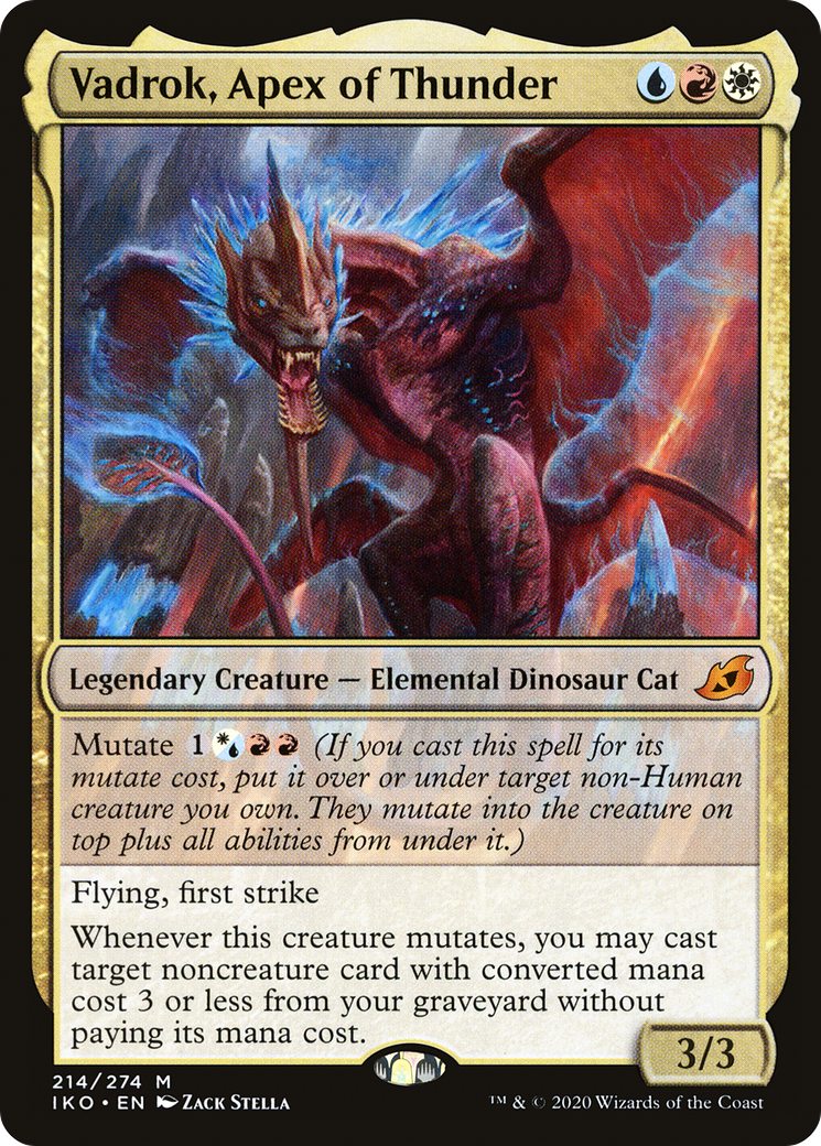 Vadrok, Apex of Thunder (IKO-214) - Ikoria: Lair of Behemoths-1