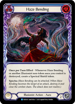 Haze Bending (Blue) [EVR141] (Everfest)  1st Edition Rainbow Foil-2