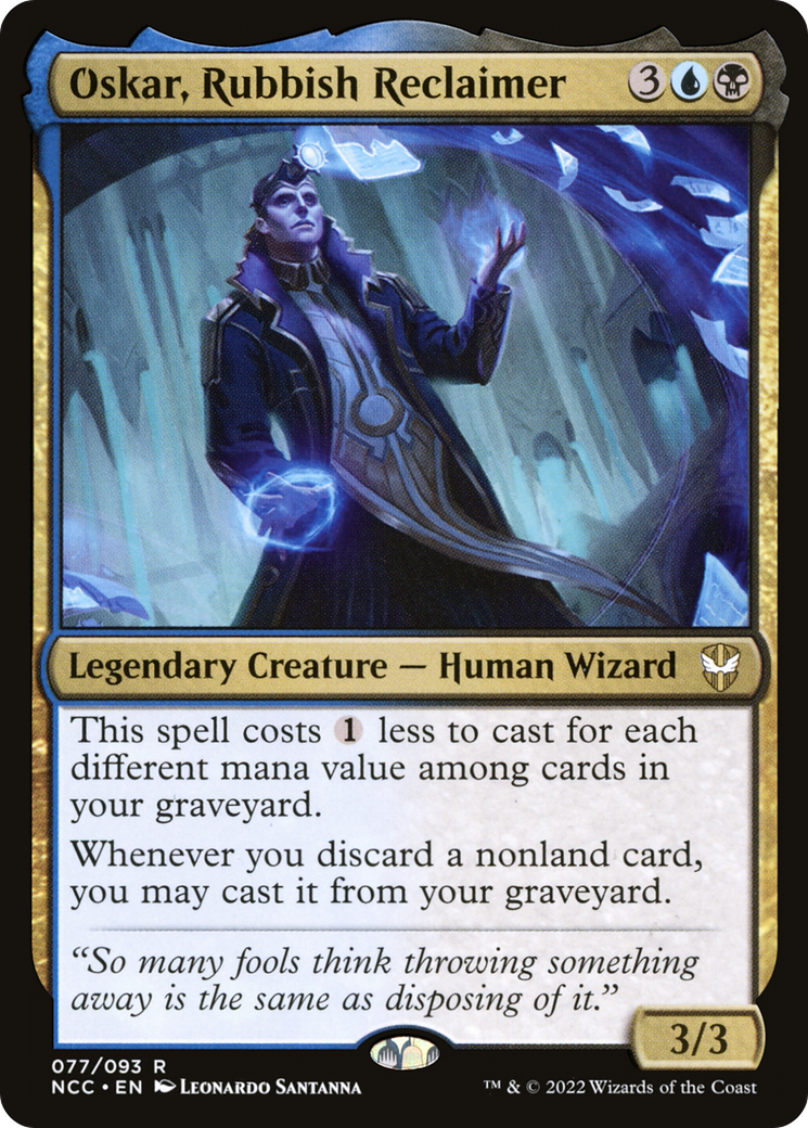 Oskar, Rubbish Reclaimer [Streets of New Capenna Commander]-1