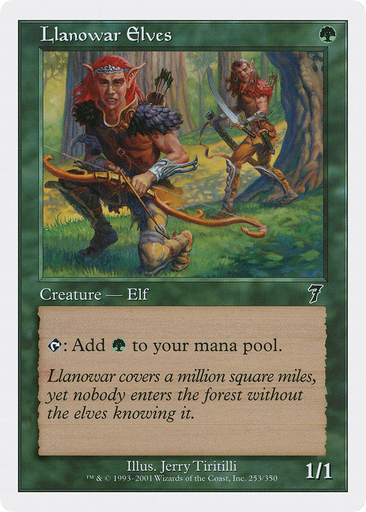 Llanowar Elves [Seventh Edition]-1