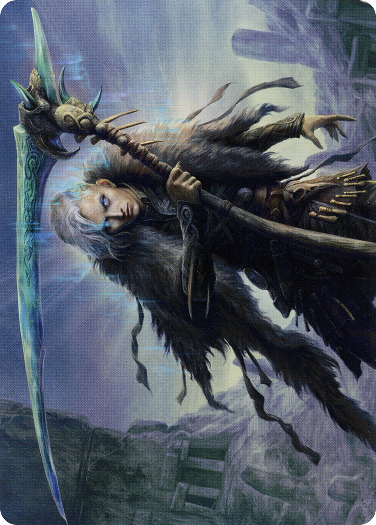 Egon, God of Death // Egon, God of Death (ASKHM-024) - Art Series: Kaldheim (Borderless) Foil-1