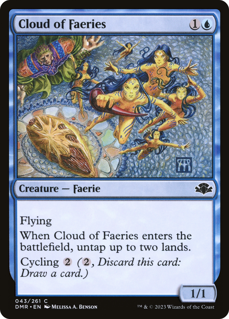 Cloud of Faeries [Dominaria Remastered]-1