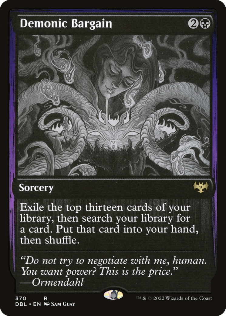 Demonic Bargain [Innistrad: Double Feature]-1