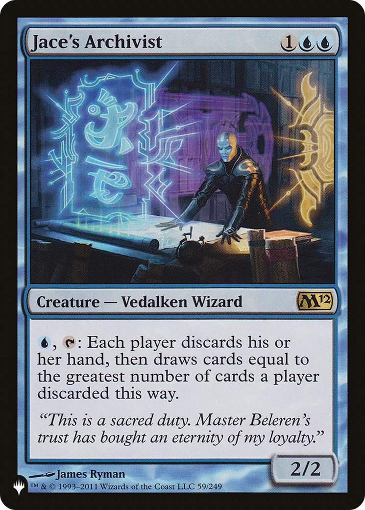 Jace's Archivist [The List]-1