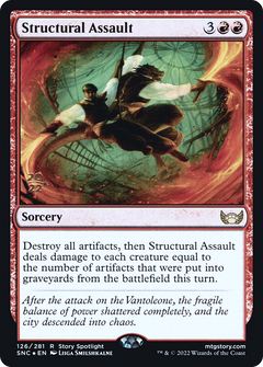 Structural Assault [Streets of New Capenna Prerelease Promos]-1