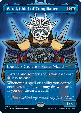 Baral, Chief of Compliance (Borderless) [Secret Lair Drop Series]