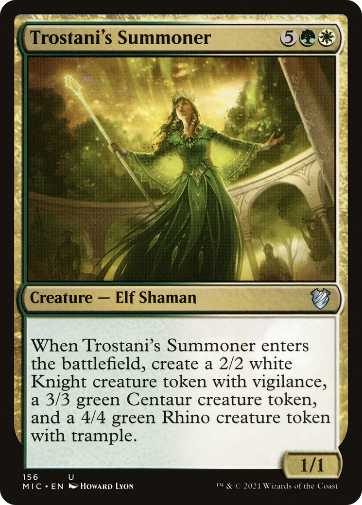 Trostani's Summoner (MIC-156) - Midnight Hunt Commander-1