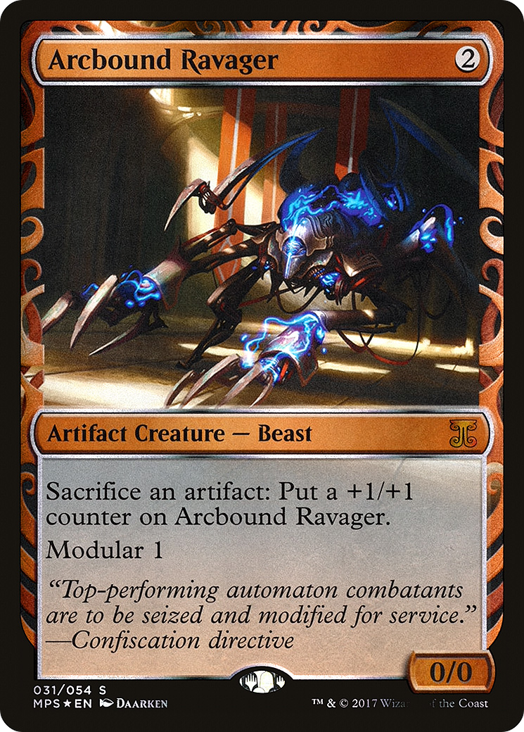 Arcbound Ravager [Kaladesh Inventions]-1