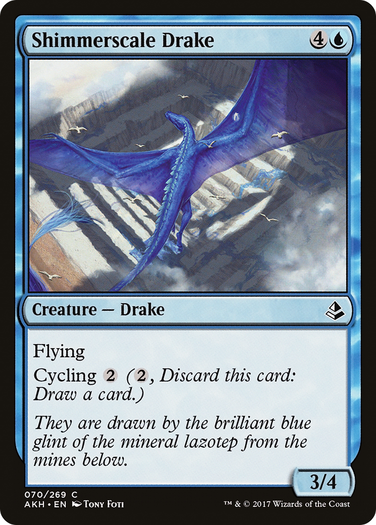 Shimmerscale Drake [Amonkhet]-1